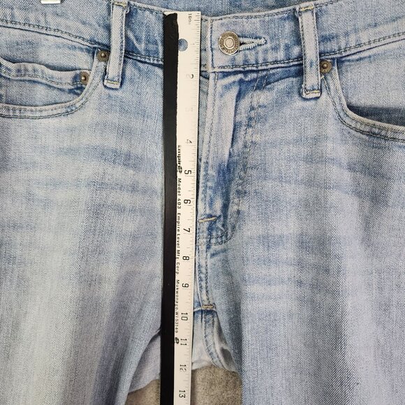 Mens Abercrombie & Fitch Skinny Denim Blue Jeans Cotton Stretch Size 31x32 - Picture 7 of 11
